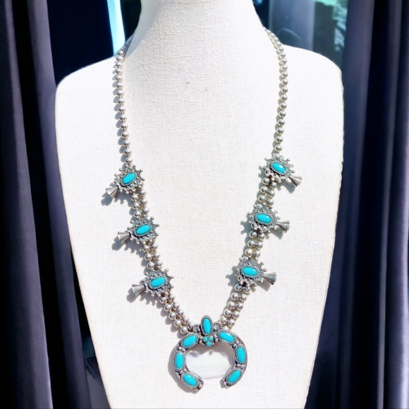 Antique Jewelry Antique Squash Blossom Necklace Poshmark